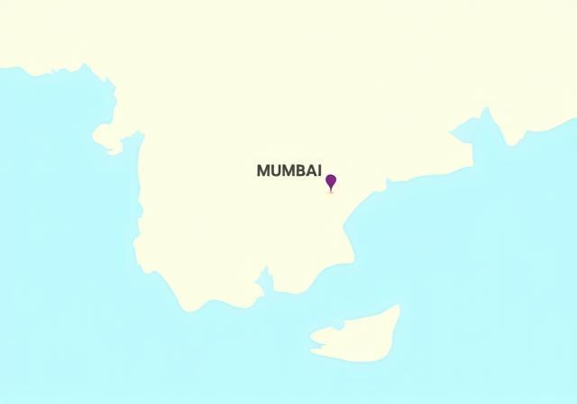 Map showing the location of ArtSpeak Media Relations office in Mumbai