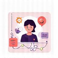 Icon representing strategy or planning
