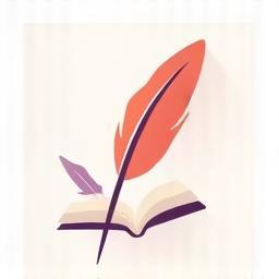 Icon representing a writer or storyteller