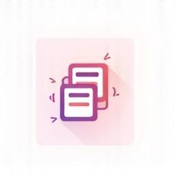 Icon representing a document and distribution